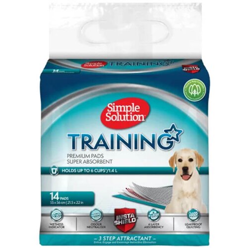 Simple Solution puppy training pads - upijajuće podloge za trening pasa (14 kom) Cene