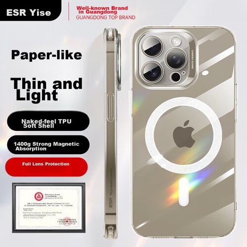  ESR Maska za mobilni telefoniPhone 15 Pro, Providna Slike