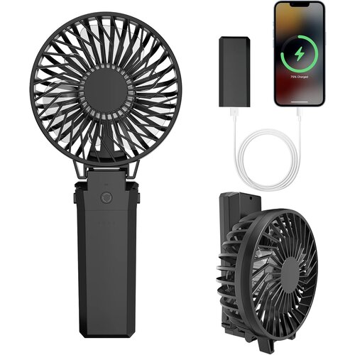 Venisymlis Prenosni Ventilator Ročni Ventilator Za Polnjenje, (22070424) Cene
