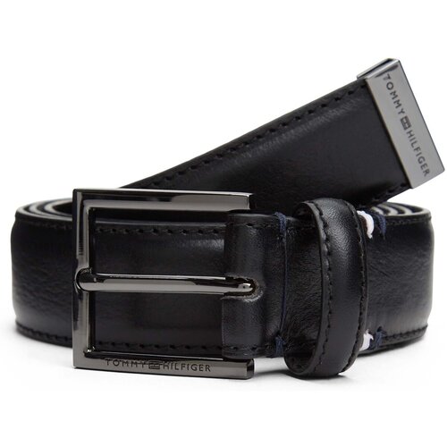 Tommy Hilfiger Pasovi Hudson 3.0 Pebble Črna Slike
