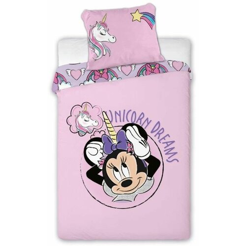 Baloo posteljina za decu Minnie Mouse - Unicorn Dreams 140x200+70x90cm Cene