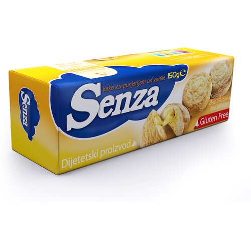 Senza keks sa vanilom 150g Cene