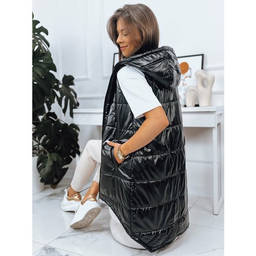 DStreet Women's quilted vest MERIS black Slike