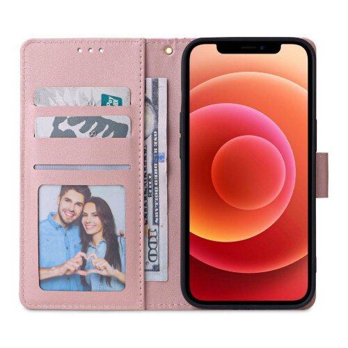  Onasi preklopna torbica Wallet denarnica Fancy Diary Marmor Samsung Galaxy A54 - vijola Slike