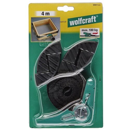 Wolfcraft Napenjalni trak z ragljo in čeljustmi WOLFCRAFT (dolžina: 4000 mm) Cene