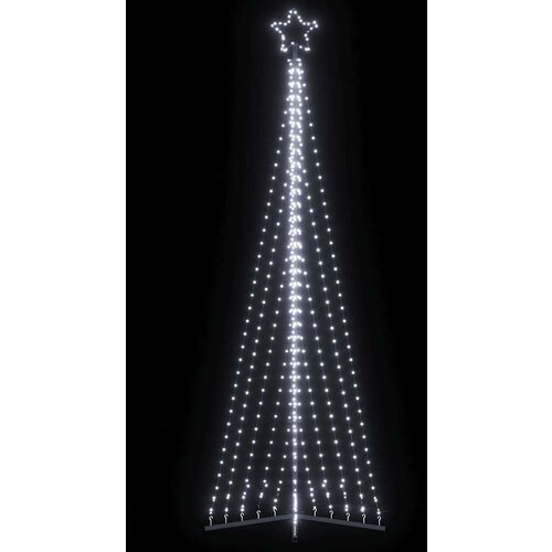 vidaXL Lučke za novoletno jelko 495 LED diod hladno bele 300,5 cm Cene