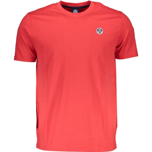 North Sails T-SHIRT SHORT SLEEVE MAN RED Cene