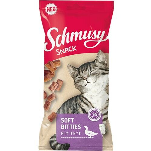 Schmusy soft bitties poslastica za mačke - pacetina 60 g Slike