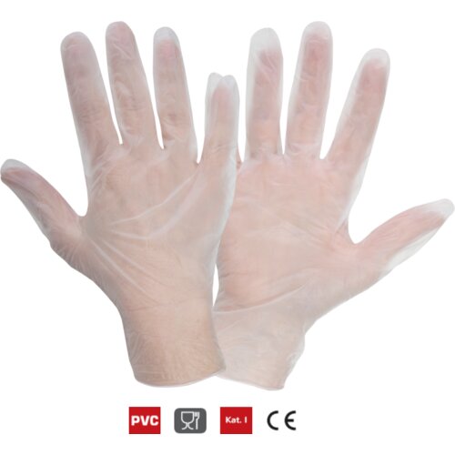 Profix Lahti Pro jednokratne vinilne rukavice vel. 7 (S) 100 kom L240607B Cijene