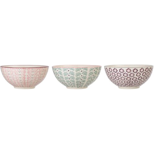 Bloomingville Komplet 3 lončenih servirnih skled Maya, ø 16,5 cm Cene