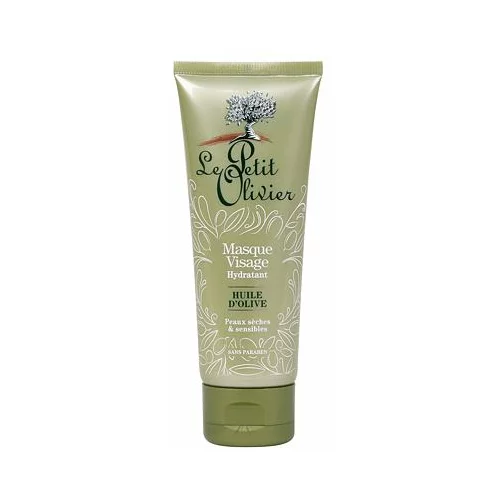 Le Petit Olivier olive oil moisturising maska za občutljivo in suho kožo 75 ml za ženske
