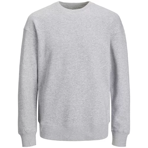 Jack & Jones Plus Sweater majica 'Bradley' siva melange