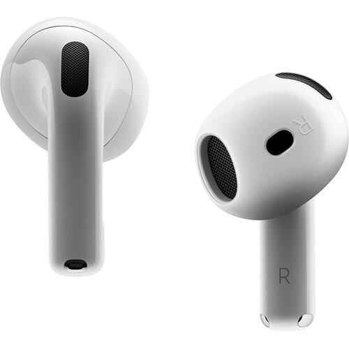 INF Združljivi Apple AirPods 4 silikonski u&scaron;esni nastavki - 2 para Transparent, (5000074332) Cene