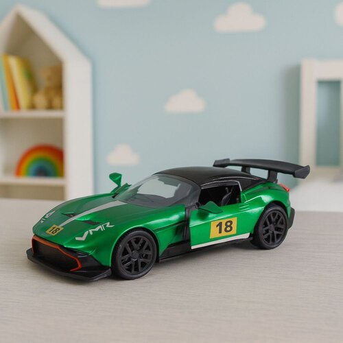  sportski automobil za utrke, otvaranje vrata, zelena boja 1:32 Slike
