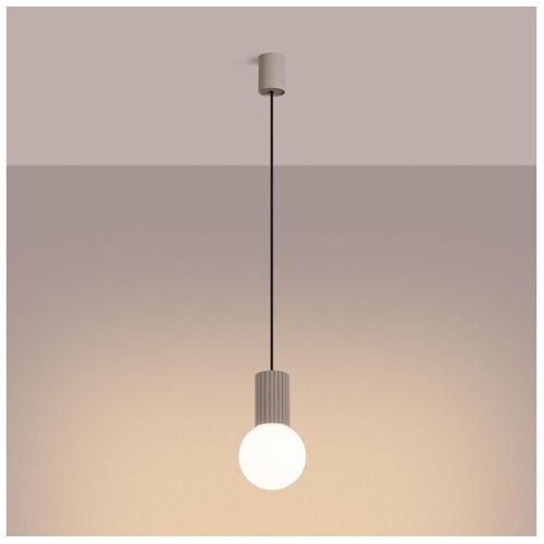 Sollux Obesna svetilka HALO 1 taupe, (5000352293) Cene