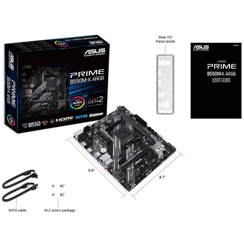 Asus PRIME B550M-K ARGB matična ploča Cene