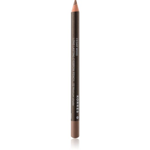 Korres Cedar Wood dugotrajna olovka za obrve nijansa 02 Medium Shade 1.29 g Cijene