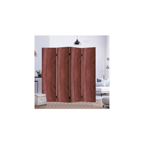  Paravan Amsterdam pli? 4 krila 260x175cm crvena Cene