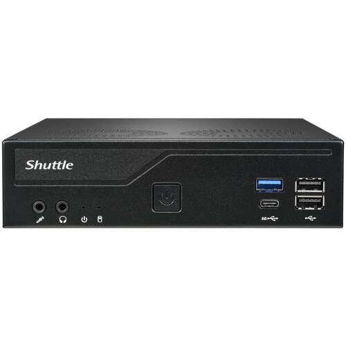 Shuttle XPС slim DH610V2 PC /workstation barebone 1.35L sized PC Black Intel H610 LGA 1700 Slike