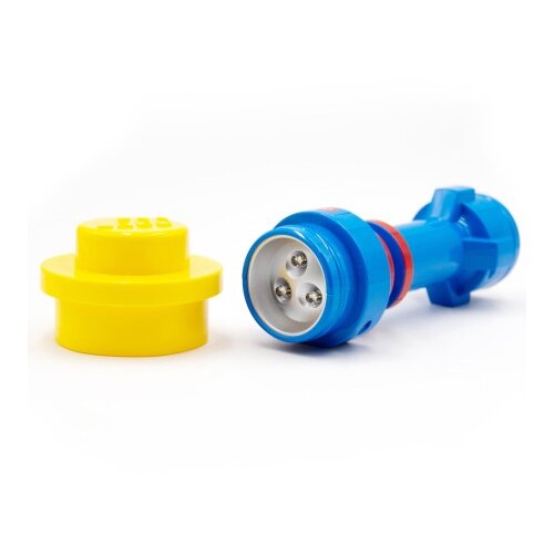 Lego Iconic baterijska lampa: crveno-žuta ( LGL-FL5 ) Slike