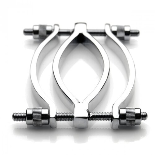 Master Series Stainless Steel Adjustable Pussy Clamp Cene