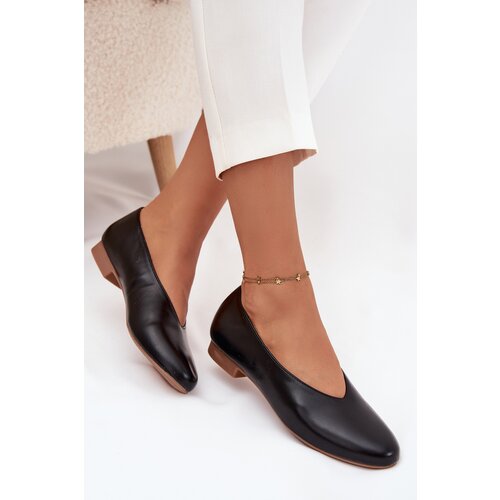 Boto Women&amp;#039;s Ballet Flats Made of Eco Leather with Flat Heel Black Olyssia Slike