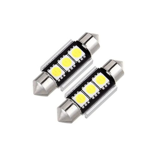  SIJALICE AUTOSYSTEM LED 12V 39mm 3SMD CANBUS BIJELA (PAR) Cene