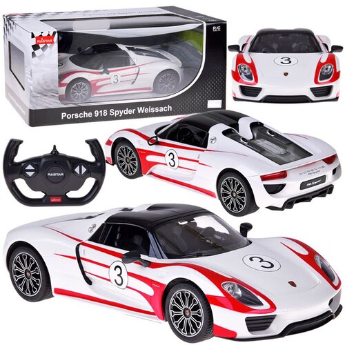 Rastar automobil na daljinsko upravljanje Porsche 918 Spyder 1:14 s daljinskim upravljačem i svjetlima RC0711 Cijene