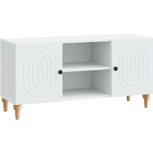 vidaXL TV ormar Bijela 102 x 34 5 x 50 cm Konstruirano drvo - Bijela Cene