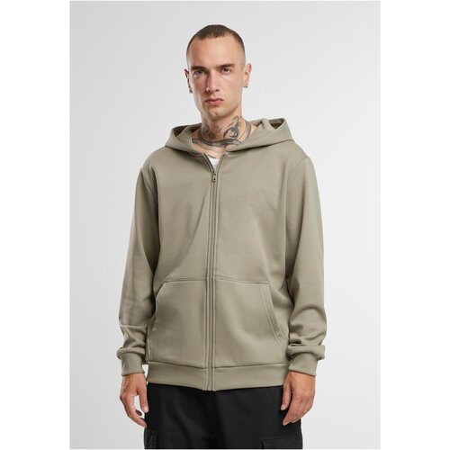 Urban Classics Men&amp;#039;s zip-up hoodie Cozy light green Slike