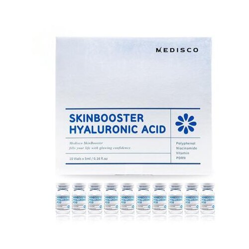 Medisco Skinbooster Hyaluronic Acid Ampoules serum za lice suha 10x5 ml unisex Slike