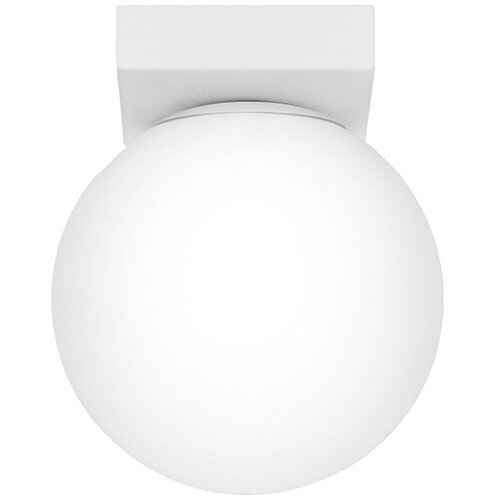 Nice Lamps bela stropna svetilka s steklenim senčnikom ø 12 cm umerta – Cene