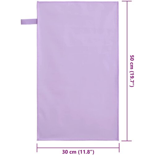  Sportski Ručnici 2 pcs Ljubičasta 50 x 30 cm Slike