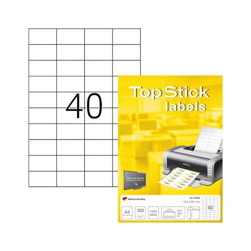 Herma Univerzalne etikete Topstick 8698, (52,5 x 29,7 mm), 100/1 Cene