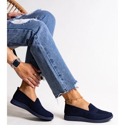 Gemre Navy slip-on sneakers Abadly Cijene