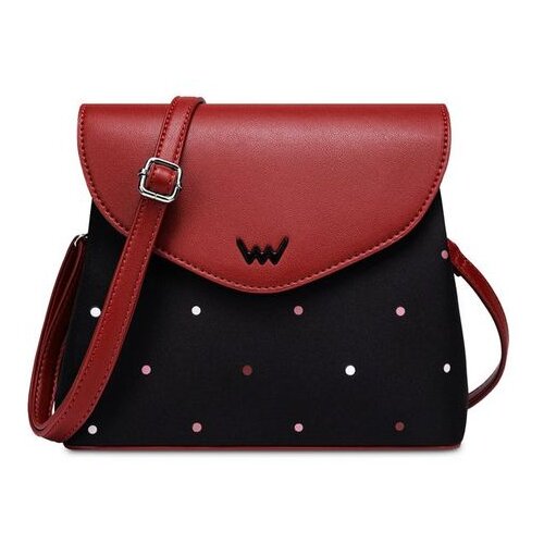Vuch Crossbody torba Byrsa Dotty Wine, 21 x 24 cm Cene