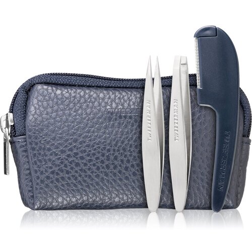 Tweezerman G.E.A.R. putni set (za obrve) s putnom torbicom Slike