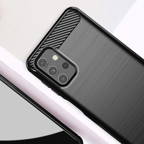 Carbon Karbonska za&amp;scaron;čita Flexible Cover za Samsung Galaxy A32 4G Slike