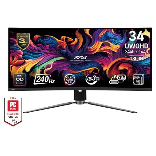 MSI mpg 341CQPX qd-oled/ 34,18''/UWQHD/240Hz/črn monitor, (21578723) Cene