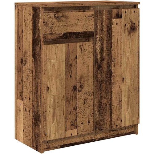 VidaXL Komoda s predalom starinski les 71x35x84 cm inženirski les, (21830647) Slike