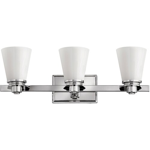 Elstead Lighting Elstead Avon Stenska svetilka za kopalnico nad ogledalom s 3 lučmi, polirani krom, IP44, G9, (22099252) Cene