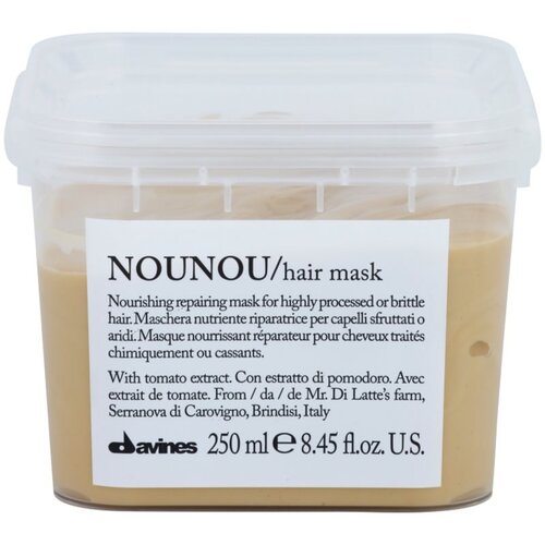 DAVINES NouNou hranilna maska za poškodovane in kemično obdelane lase 250 ml Cene