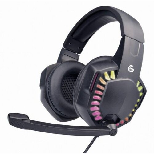 Gembird Slušalice sa mikrofonom GEMBIRD gaming RGB, volume control, matte black, PC, PS4, GHS-06 Cijene