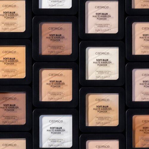 Catrice Soft Blur Matte Airbrush Powder matirajoči fiksirni puder odtenek 002W 10 g Slike