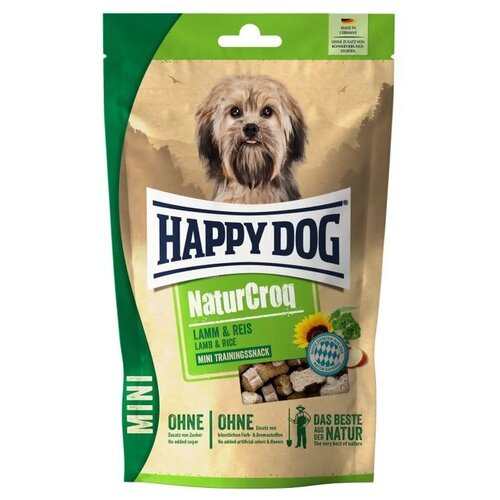 Happy Dog Mini snack NaturCroq jagnjetina poslastica za pse Slike