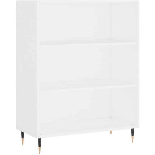 Maison Chic Knjižna omara - Knjižni regal bela 69,5x32,5x90 cm inženirski les, (21724950) Slike