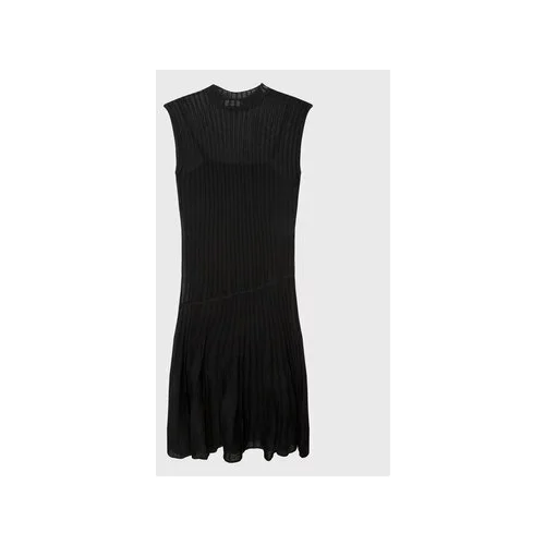 Calvin Klein Pletena obleka K20K205555 Črna Regular Fit