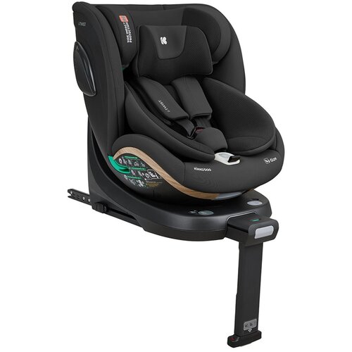 Kikka Boo Autosedi&amp;scaron;te 40-150 cm I-Twist premium I-SIZE ISOFIX crna KKB00114 Slike