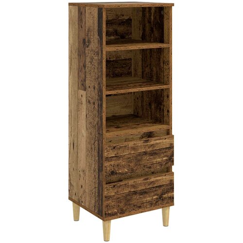  Highboard Staro drvo 40 x 36 x 110 cm Konstruirano drvo Slike