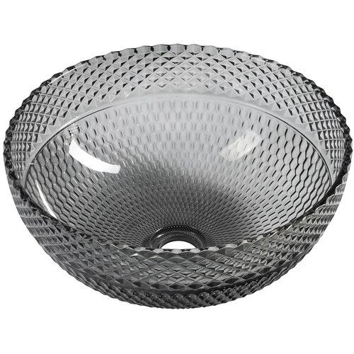 Sapho Crni stakleni okrugao umivaonik &amp;oslash; 39,5 cm Marac &amp;ndash; Slike